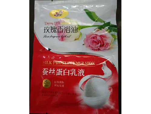 玫瑰香浴油+蠶絲蛋白乳液